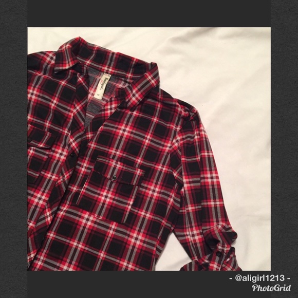 Tops - Plaid Tunic Dress